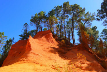 Die Ockerfelsen von Roussillon
